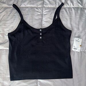 Large SO Cropped Tanktop